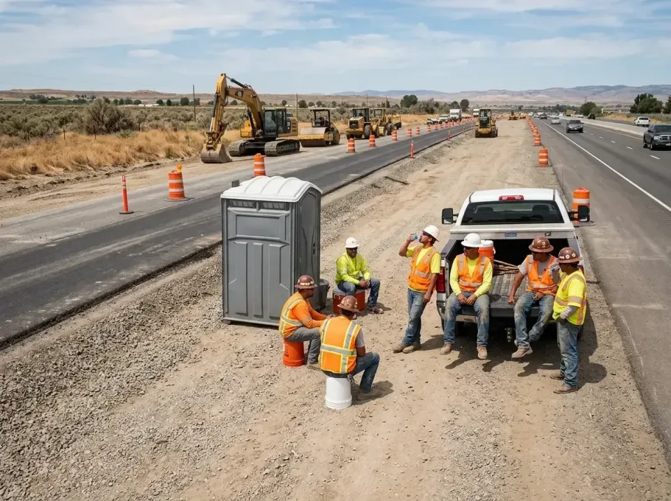 highway-road-construction-crew-007 — frequently asked questions, Porta Potty and Restroom Rentals in Willard, MO